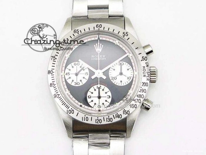 0517 Stretchable Daytona 116515 QF 1:1 Best Edition Black RG Dial on Oysterflex Rubber Strap SA 2273